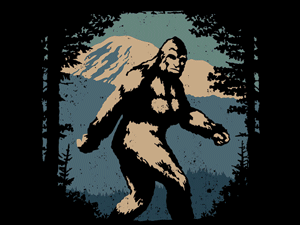 Gif animé Bigfoot déssin